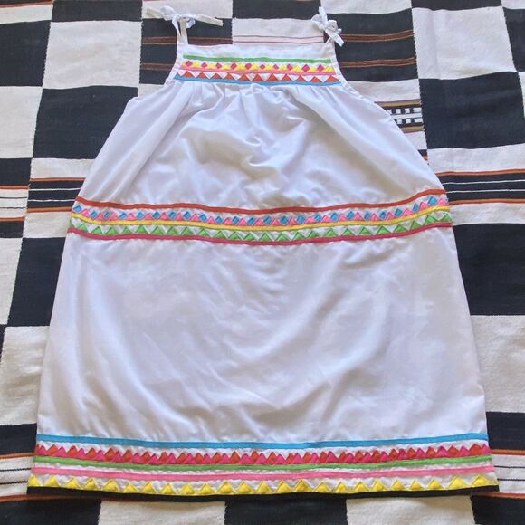 Y2K Handmade Spring Summer Boho Hippie Dress. Midi. OOAK. Excellent Shape. S/M - Picture 8 of 15